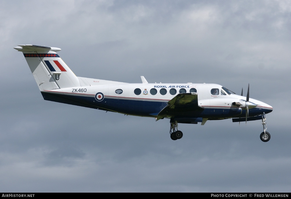 Aircraft Photo of ZK460 | Hawker Beechcraft B200GT King Air | UK - Air Force | AirHistory.net #194392