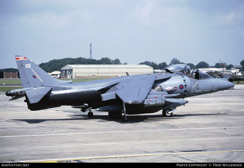 Aircraft Photo of ZD321 | British Aerospace Harrier GR7 | UK - Air Force | AirHistory.net #194395