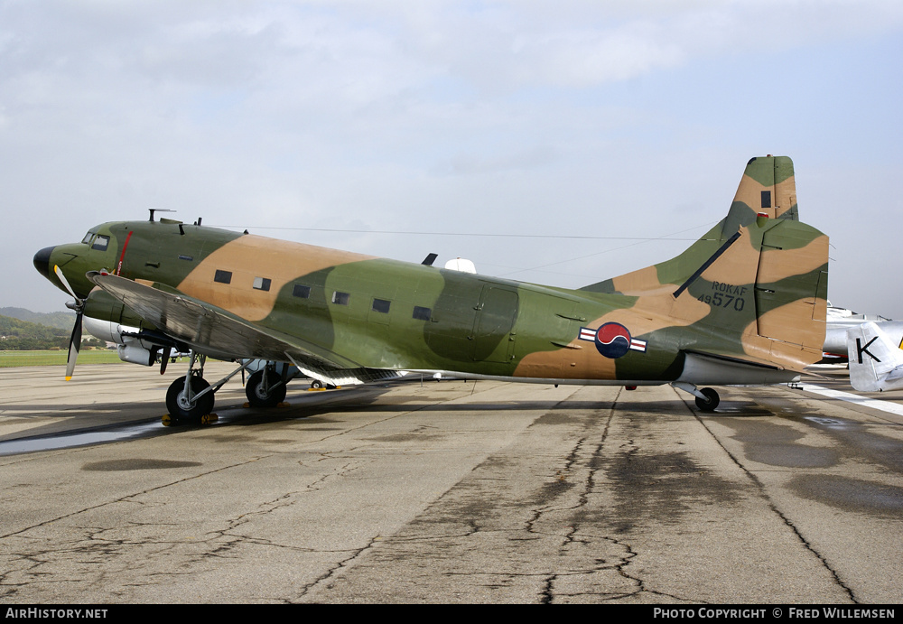 Aircraft Photo of 49-570 | Douglas EC-47Q Skytrain | South Korea - Air Force | AirHistory.net #194412