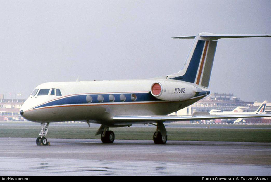 Aircraft Photo of N7602 | Grumman G-1159 Gulfstream II | AirHistory.net #194416