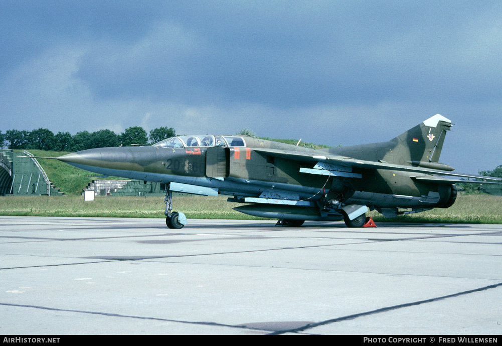 Aircraft Photo of 2060 | Mikoyan-Gurevich MiG-23UB | Germany - Air Force | AirHistory.net #194420
