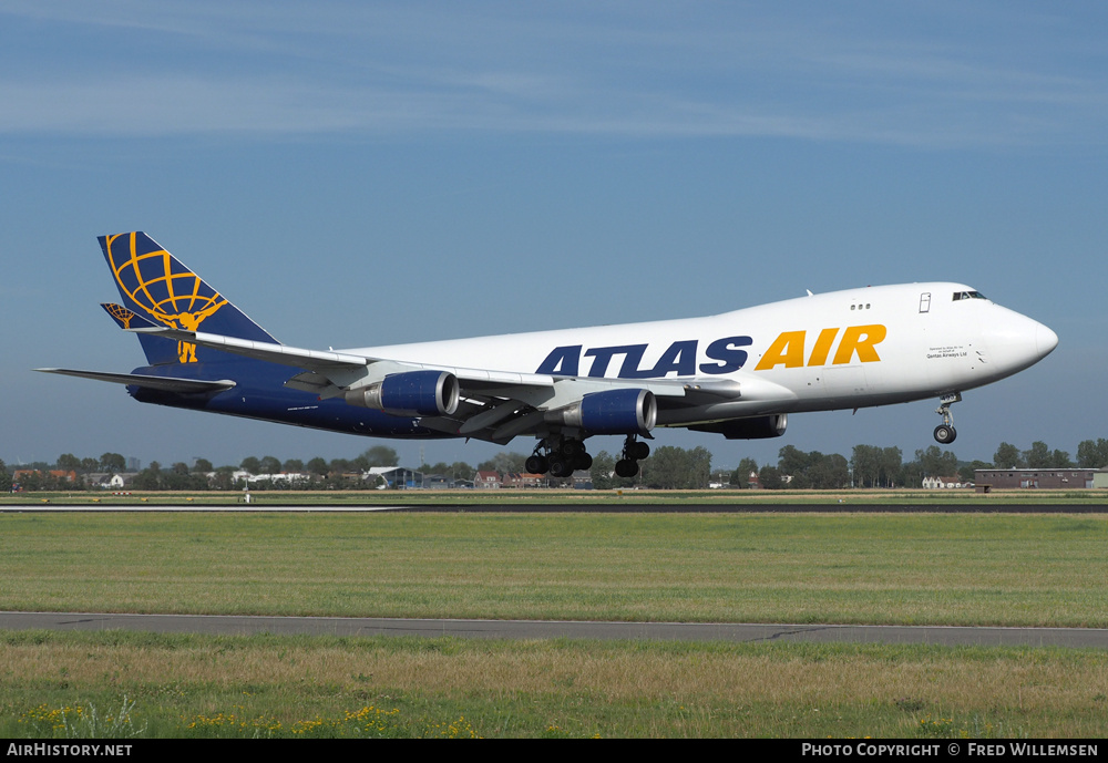 Aircraft Photo of N493MC | Boeing 747-47UF/SCD | Atlas Air | AirHistory.net #194426