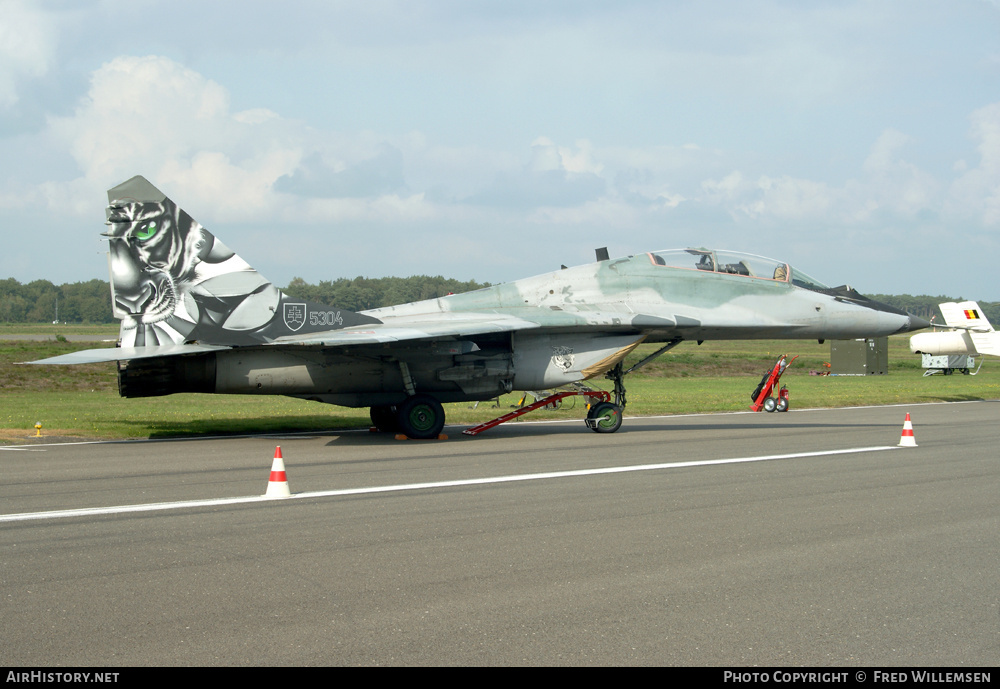 Aircraft Photo of 5304 | Mikoyan-Gurevich MiG-29UBS (9-51) | Slovakia - Air Force | AirHistory.net #194432