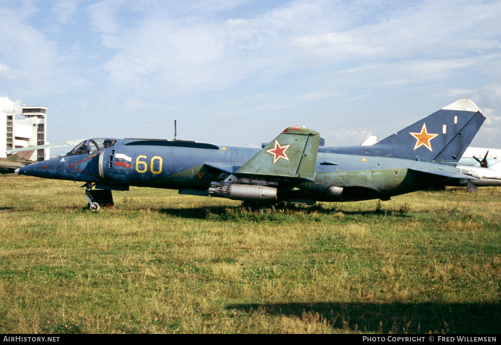 Aircraft Photo of 60 yellow | Yakovlev Yak-38M | Russia - Navy | AirHistory.net #194433