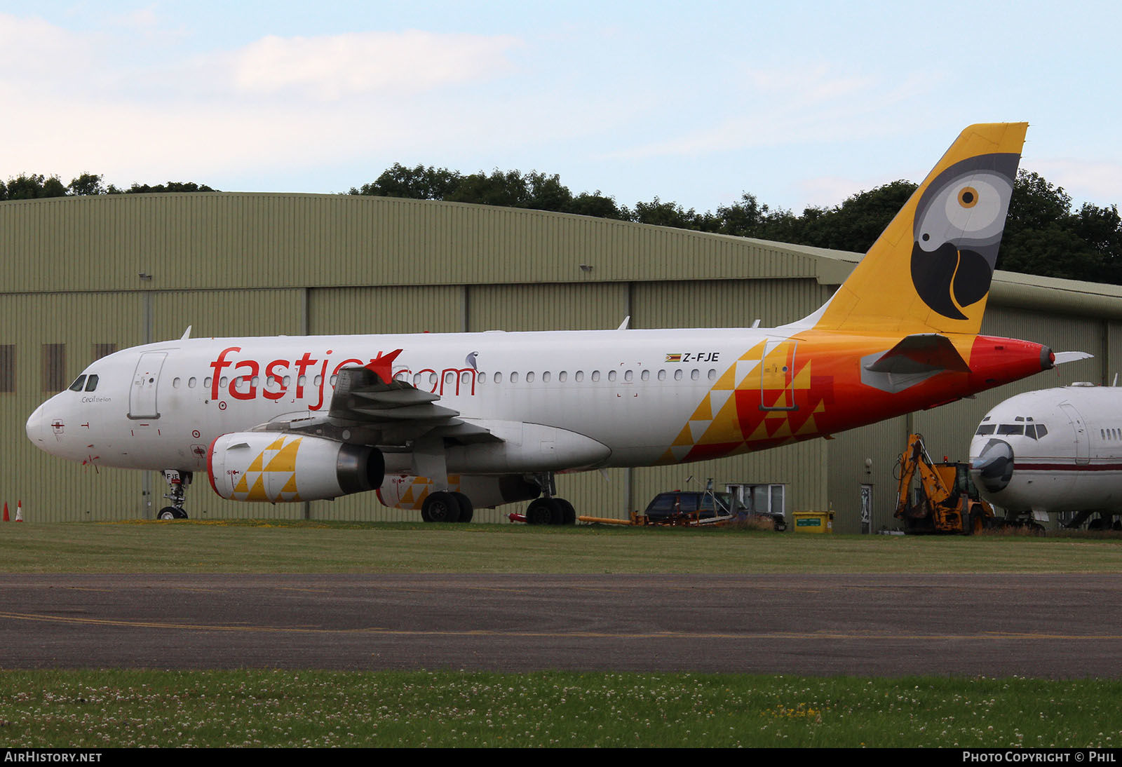 Aircraft Photo of Z-FJE | Airbus A319-131 | Fastjet | AirHistory.net #194439