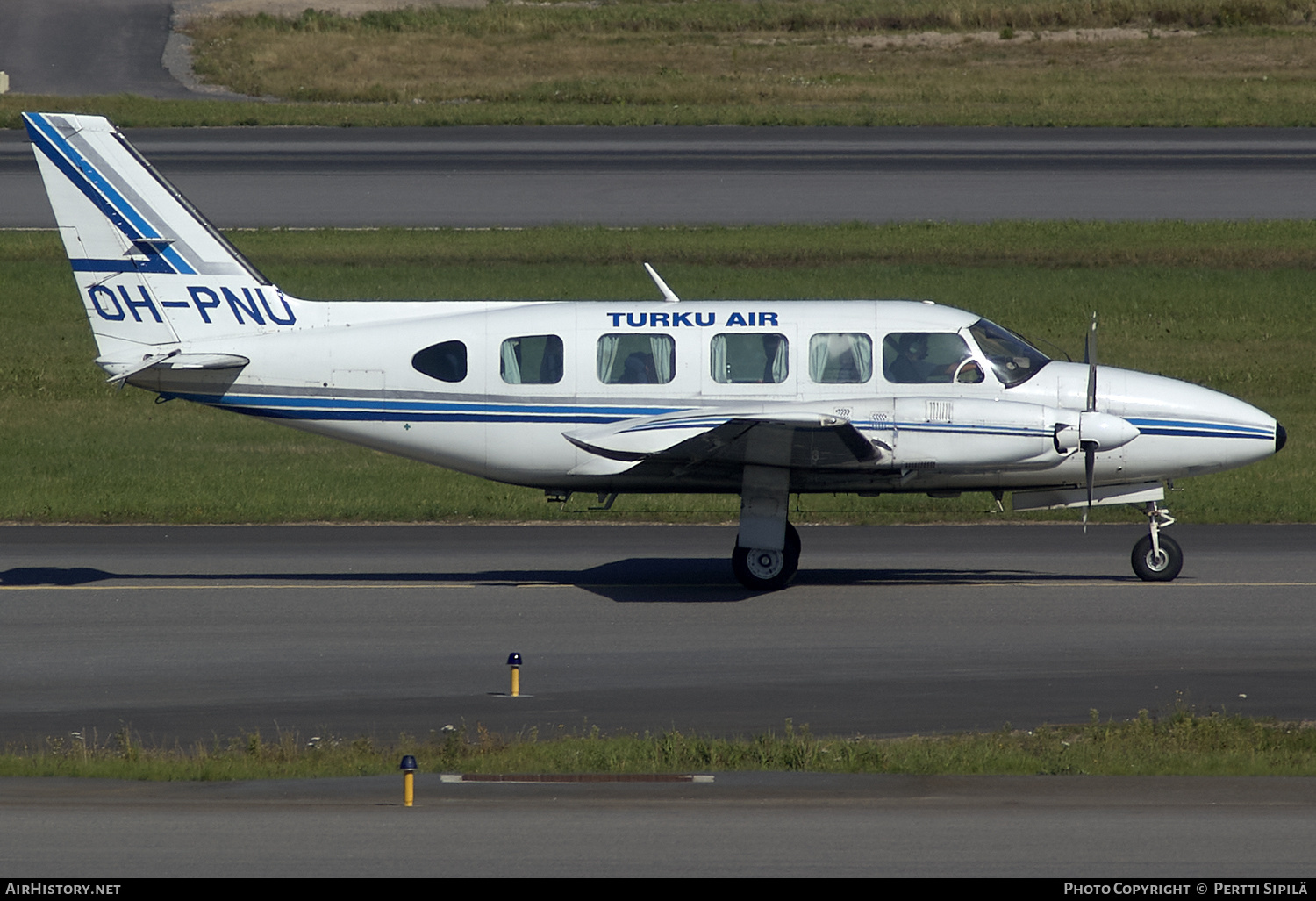 Aircraft Photo of OH-PNU | Piper PA-31-350 Navajo Chieftain | Turku Air | AirHistory.net #194441