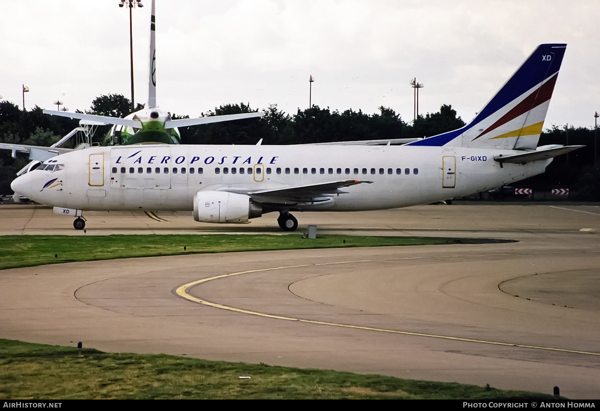 Aircraft Photo of F-GIXD | Boeing 737-33A(QC) | L'Aeropostale | AirHistory.net #194446