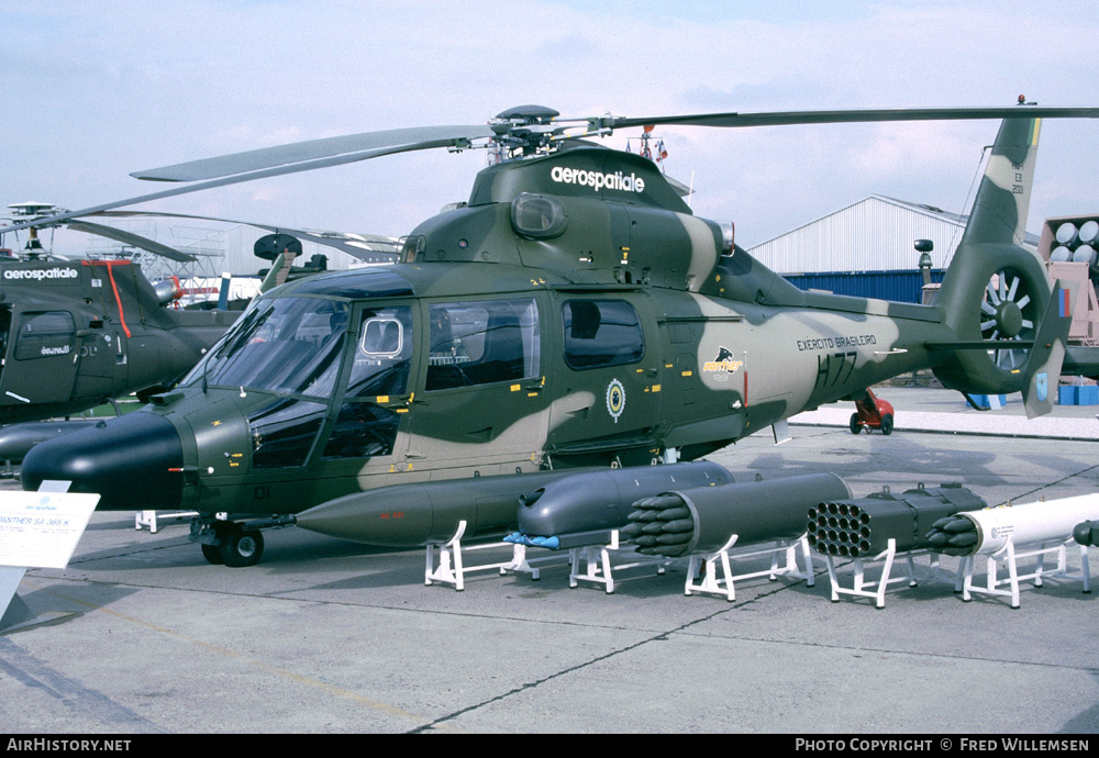 Aircraft Photo of EB2001 | Aerospatiale HM-1 Panther | Brazil - Army | AirHistory.net #194467