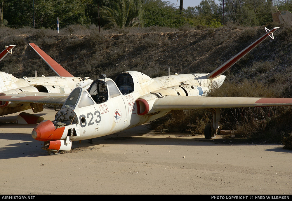 Aircraft Photo of 623 | Fouga CM-170R Tzukit | Israel - Air Force | AirHistory.net #194468