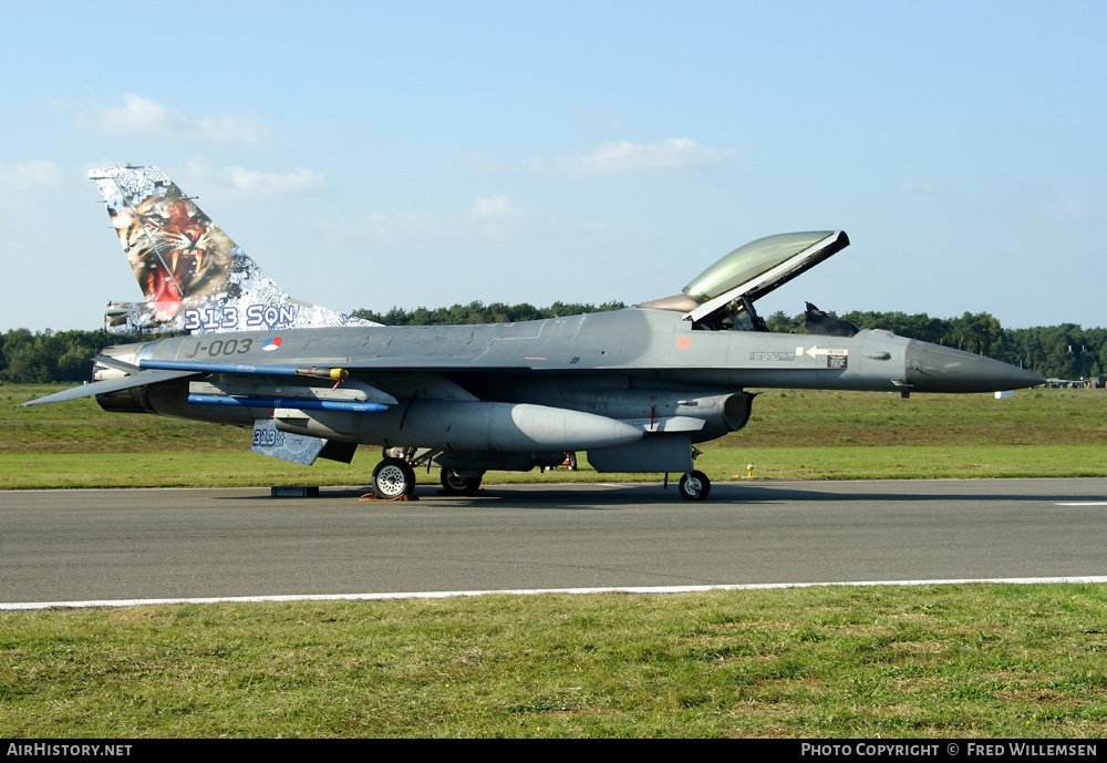 Aircraft Photo of J-003 | General Dynamics F-16AM Fighting Falcon | Netherlands - Air Force | AirHistory.net #194474
