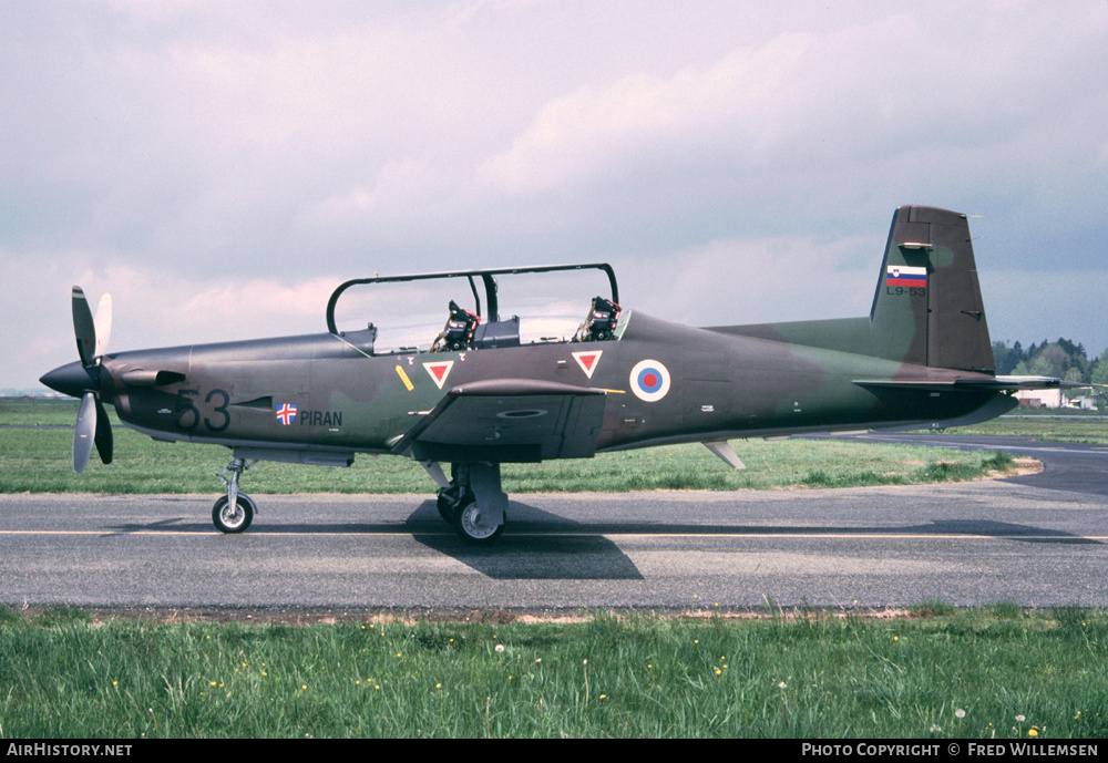 Aircraft Photo of L9-53 | Pilatus PC-9 | Slovenia - Air Force | AirHistory.net #194477