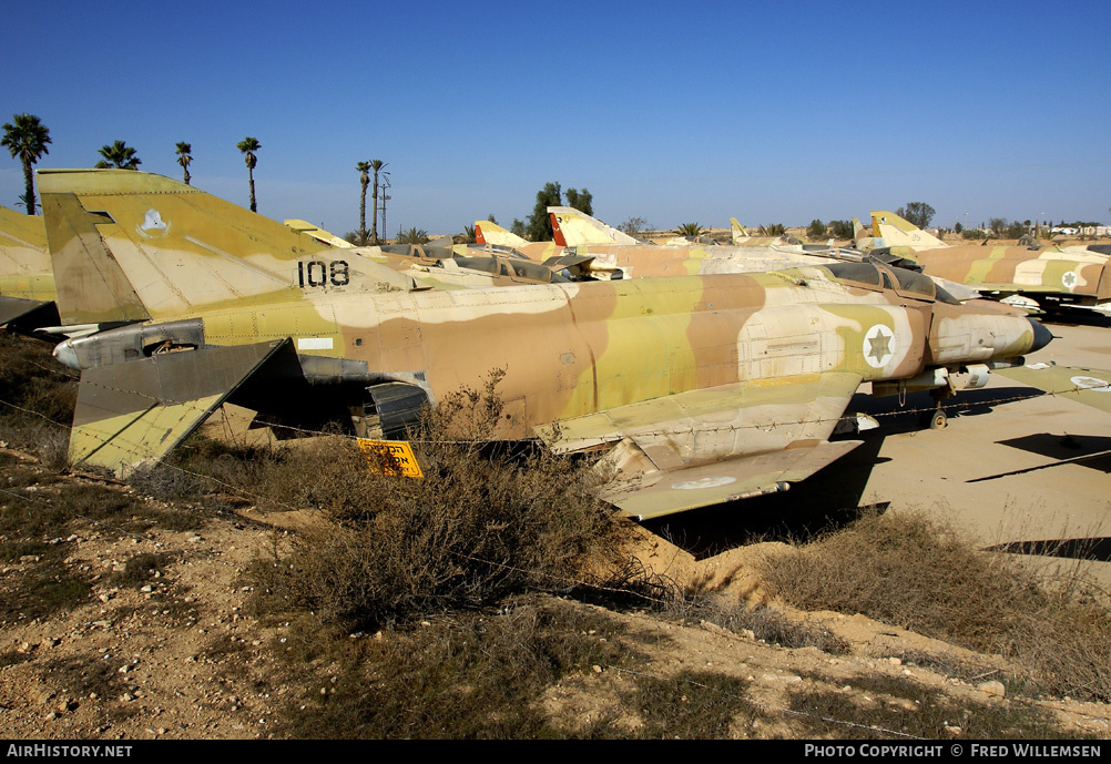 Aircraft Photo of 108 | McDonnell Douglas F-4E Kurnass 2000 | Israel - Air Force | AirHistory.net #194478