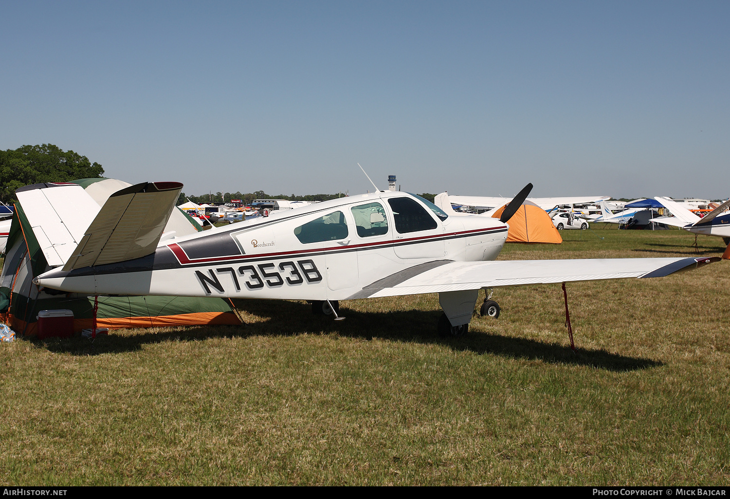 Aircraft Photo of N7353B | Beech E35 Bonanza | AirHistory.net #194490