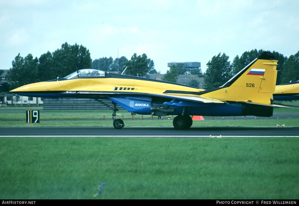 Aircraft Photo of 526 black | Mikoyan-Gurevich MiG-29S (9-13S) | Russia - Air Force | AirHistory.net #194492