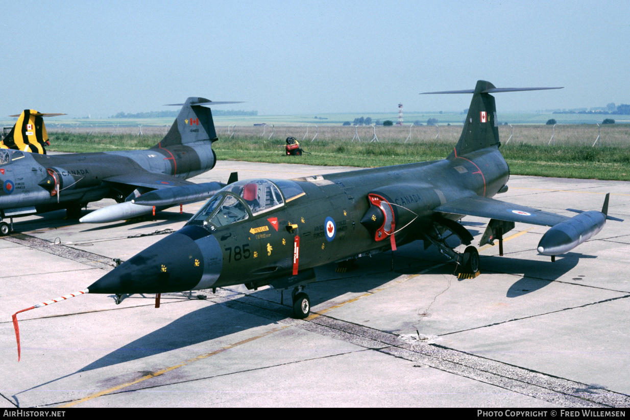 Aircraft Photo of 104785 | Canadair CF-104 Starfighter | Canada - Air Force | AirHistory.net #194500