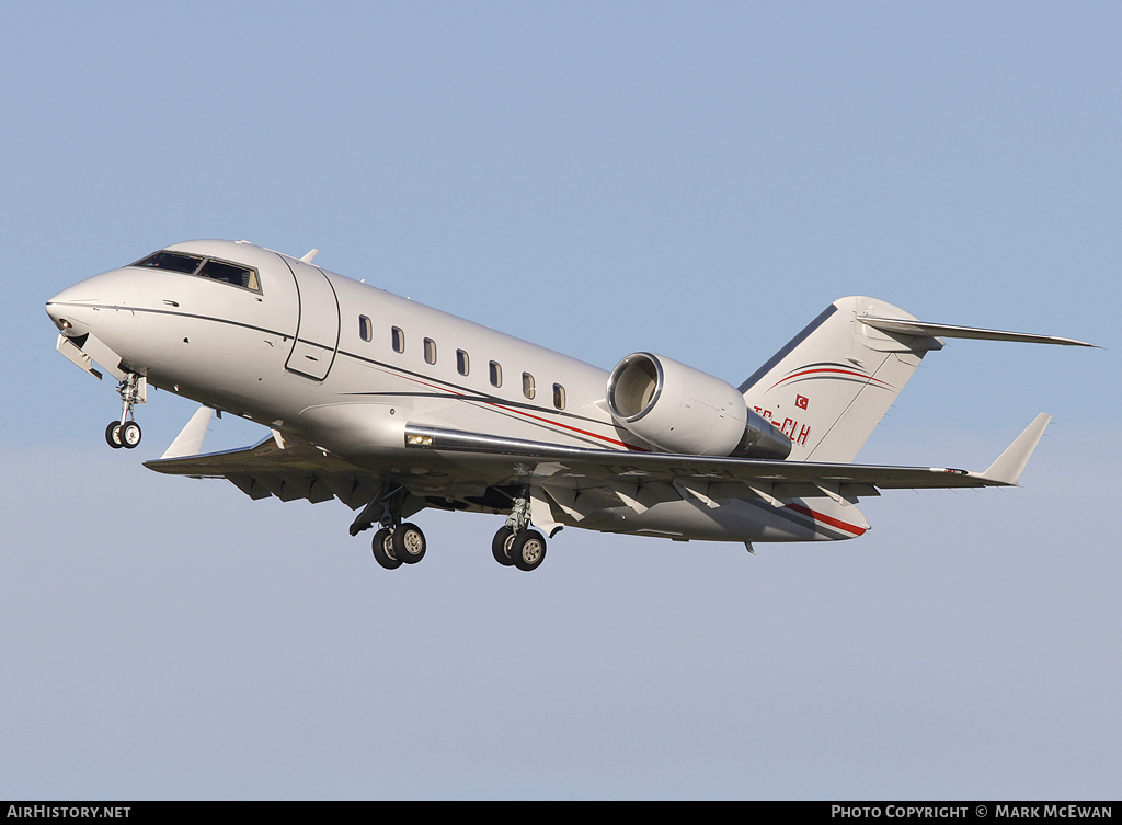 Aircraft Photo of TC-CLH | Bombardier Challenger 605 (CL-600-2B16) | AirHistory.net #194504