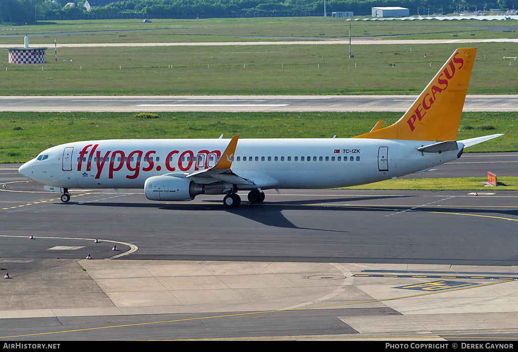 Aircraft Photo of TC-IZK | Boeing 737-86J | Pegasus Airlines | AirHistory.net #194505