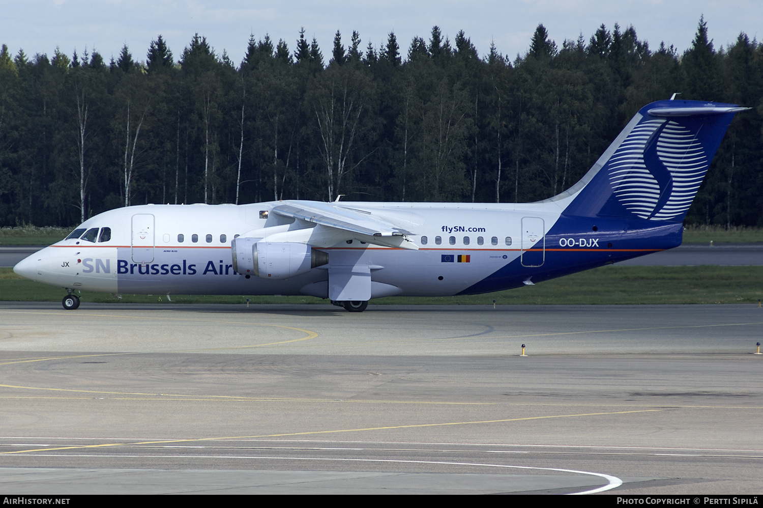 Aircraft Photo of OO-DJX | British Aerospace Avro 146-RJ85 | SN Brussels Airlines | AirHistory.net #194515