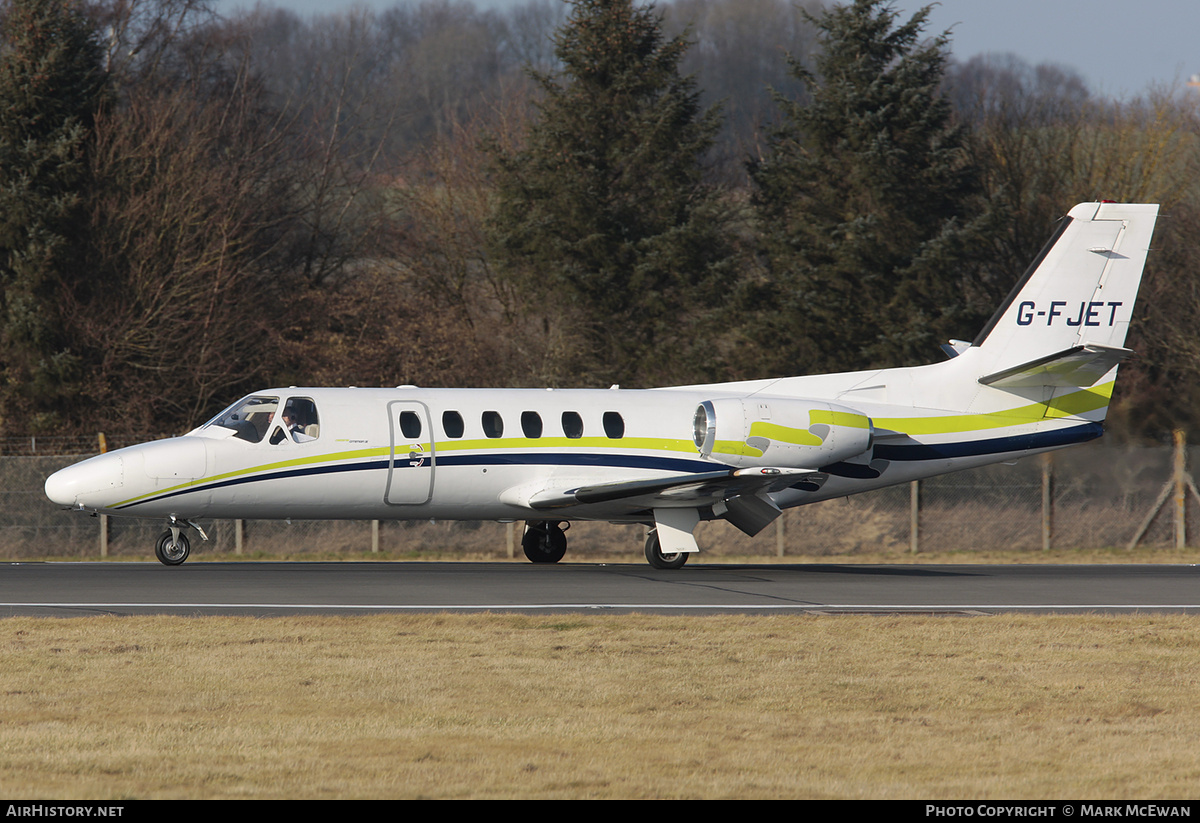 Aircraft Photo of G-FJET | Cessna 550 Citation II | AirHistory.net #194521