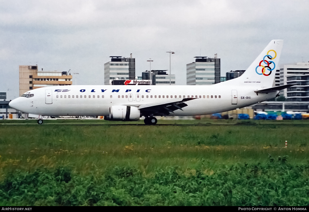 Aircraft Photo of SX-BKI | Boeing 737-4Q8 | Olympic | AirHistory.net #194532