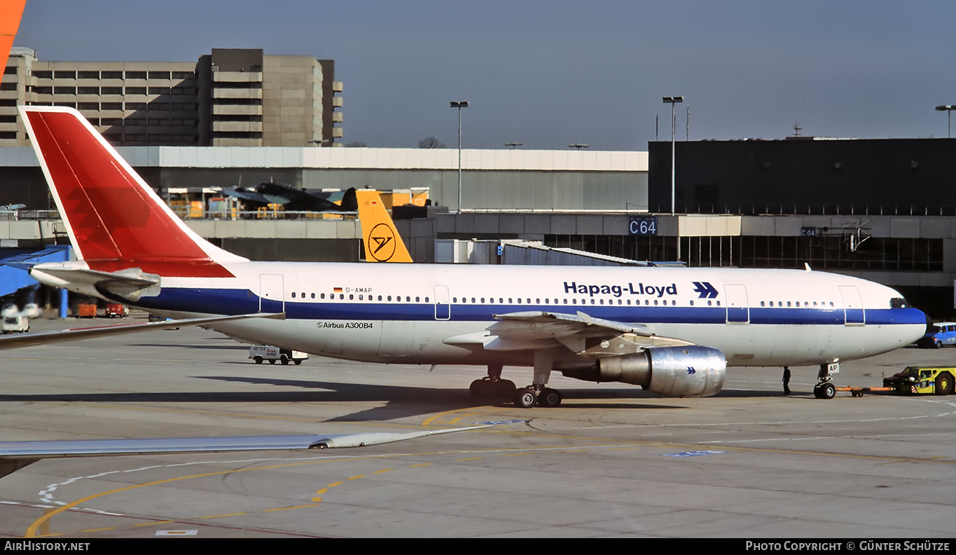 Aircraft Photo of D-AMAP | Airbus A300B4-103 | Hapag-Lloyd | AirHistory.net #194535