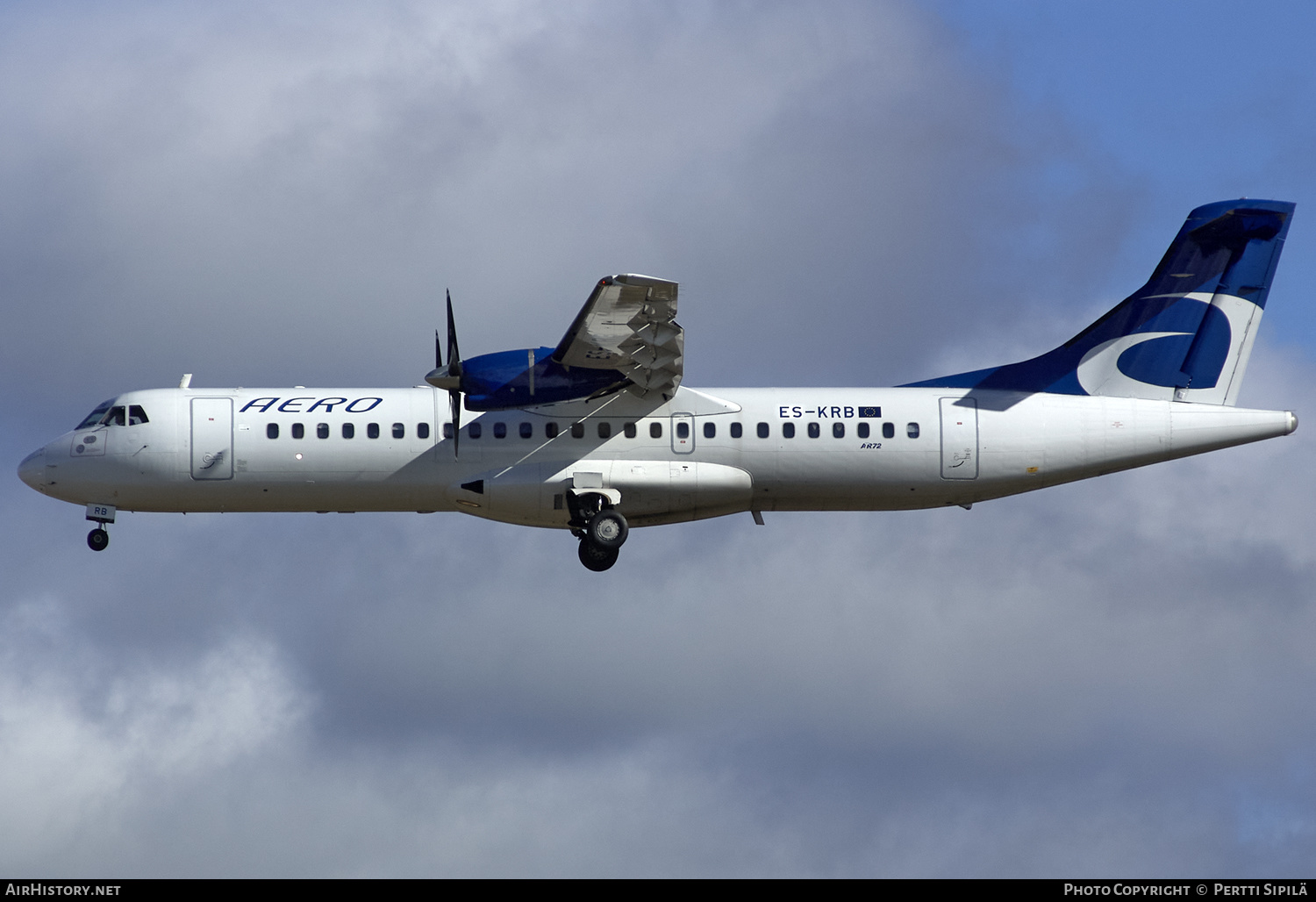 Aircraft Photo of ES-KRB | ATR ATR-72-201 | Aero Airlines | AirHistory.net #194536