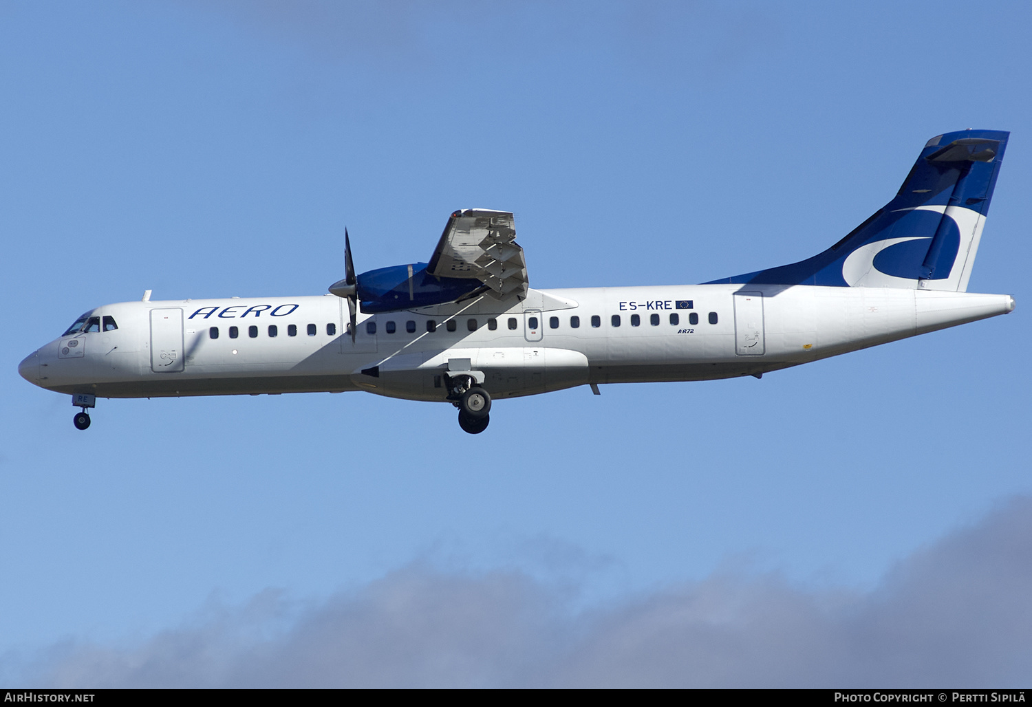 Aircraft Photo of ES-KRE | ATR ATR-72-201 | Aero Airlines | AirHistory.net #194538