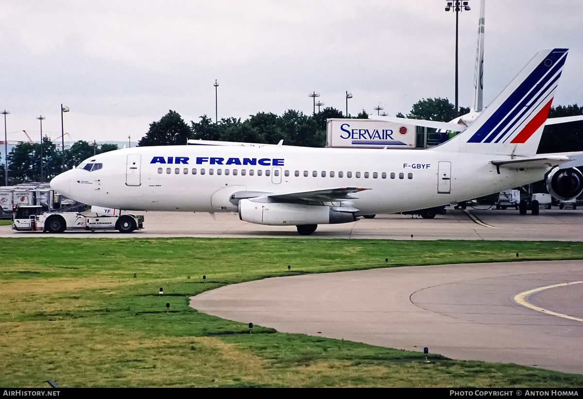 Aircraft Photo of F-GBYF | Boeing 737-228/Adv | Air France | AirHistory.net #194545