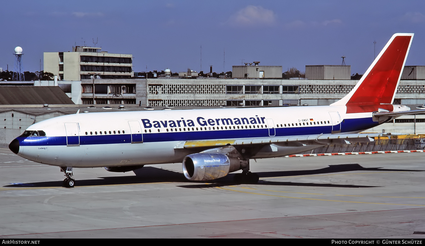 Aircraft Photo of D-AMAY | Airbus A300B4-103 | Bavaria Germanair | AirHistory.net #194547