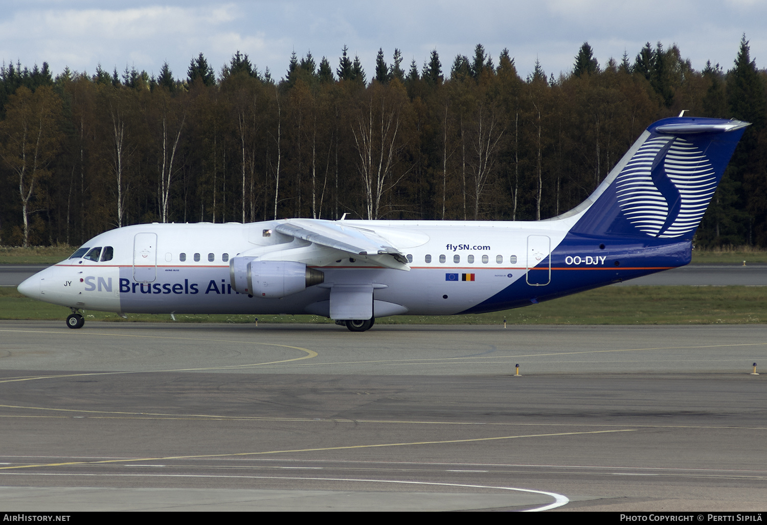 Aircraft Photo of OO-DJY | British Aerospace Avro 146-RJ85 | SN Brussels Airlines | AirHistory.net #194553