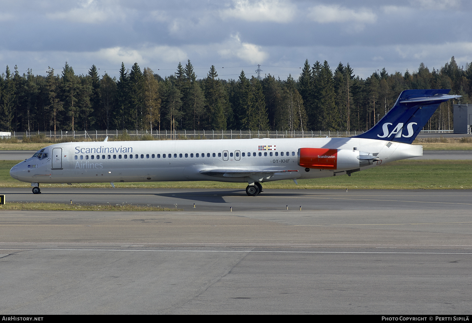 Aircraft Photo of OY-KHF | McDonnell Douglas MD-87 (DC-9-87) | Scandinavian Airlines - SAS | AirHistory.net #194558