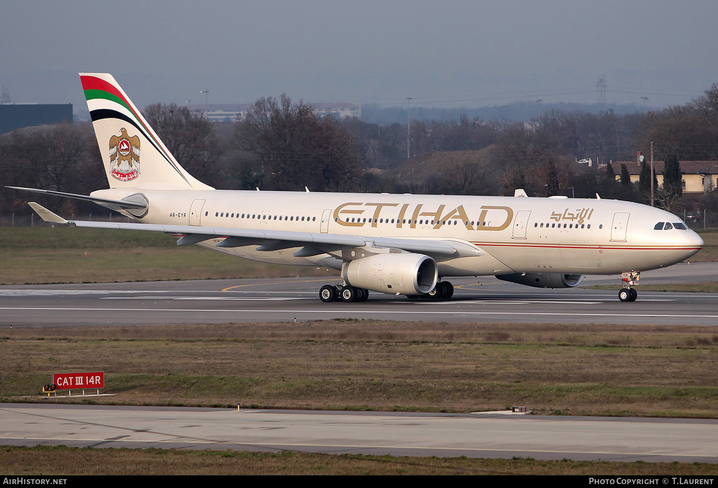 Aircraft Photo of A6-EYR | Airbus A330-243 | Etihad Airways | AirHistory.net #194572