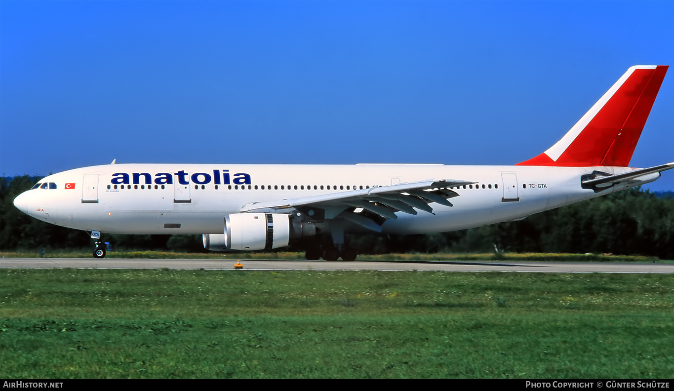 Aircraft Photo of TC-GTA | Airbus A300B4-103 | Air Anatolia | AirHistory.net #194579