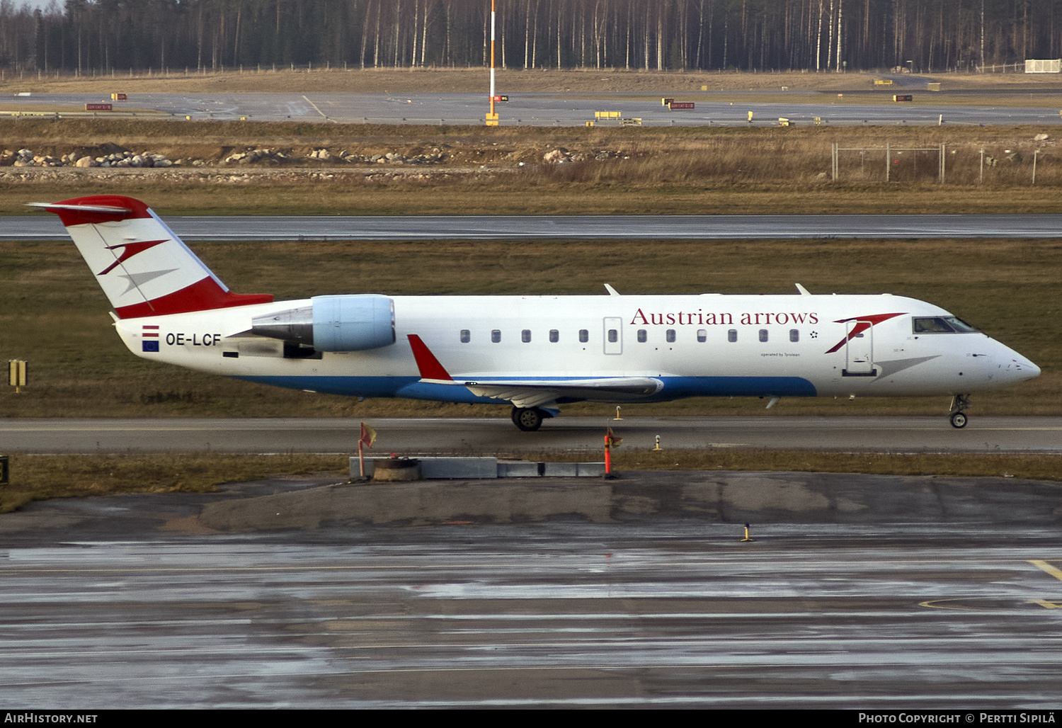 Aircraft Photo of OE-LCF | Canadair CRJ-200LR (CL-600-2B19) | Austrian Arrows | AirHistory.net #194586