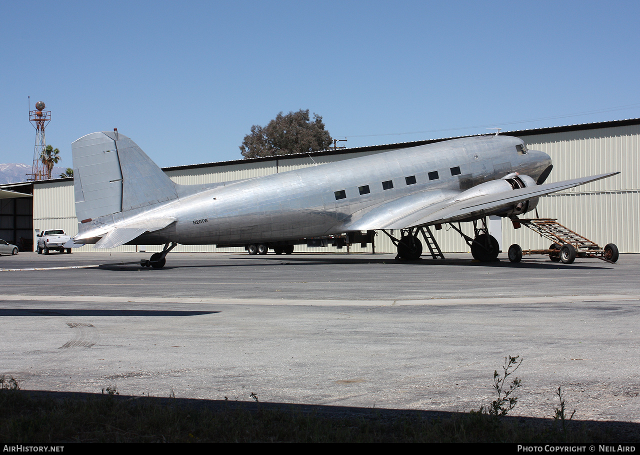 Aircraft Photo of N20TW | Douglas DC-3-G202A | AirHistory.net #194587