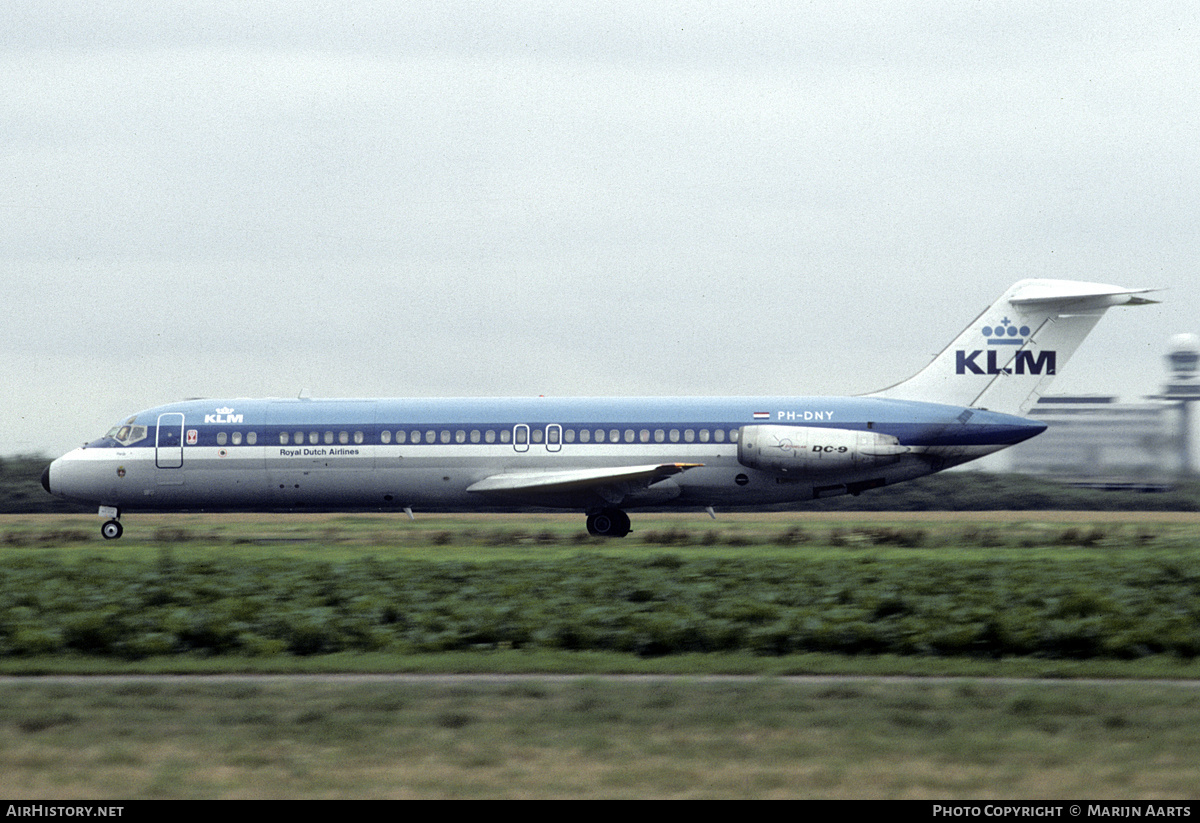 Aircraft Photo of PH-DNY | McDonnell Douglas DC-9-33RC | KLM - Royal Dutch Airlines | AirHistory.net #194588
