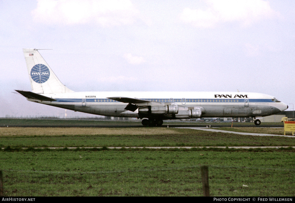 Aircraft Photo of N408PA | Boeing 707-321B | Pan American World Airways - Pan Am | AirHistory.net #194593