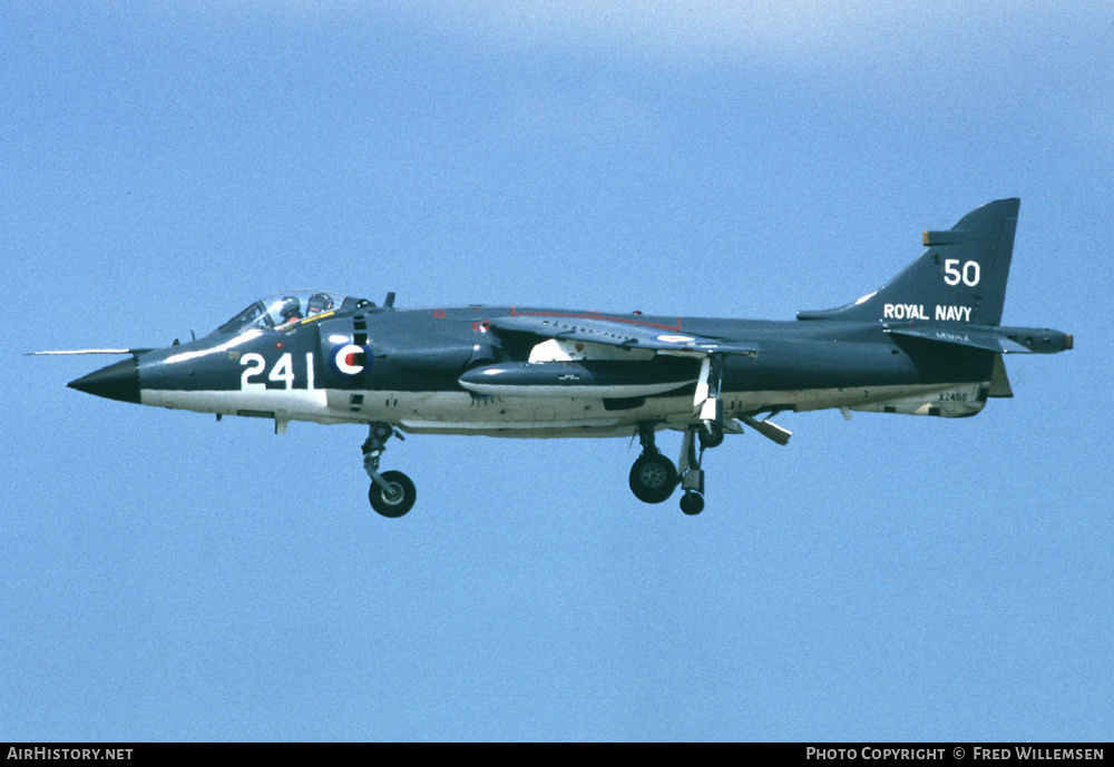 Aircraft Photo of XZ450 | British Aerospace Sea Harrier FRS1 | UK - Navy | AirHistory.net #194609