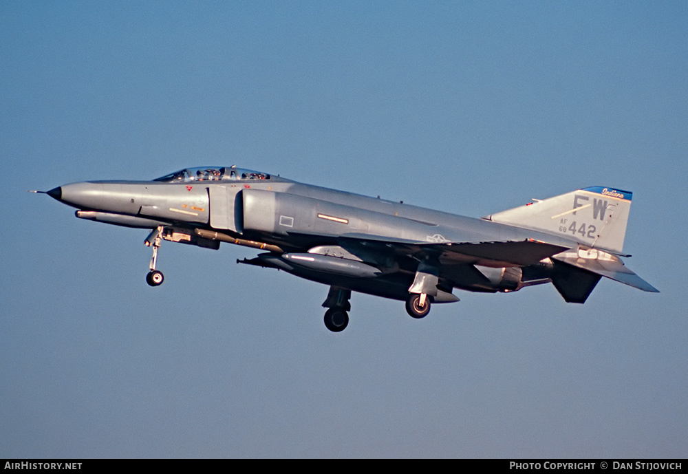 Aircraft Photo of 68-0442 / AF68-442 | McDonnell Douglas F-4E Phantom II | USA - Air Force | AirHistory.net #194619