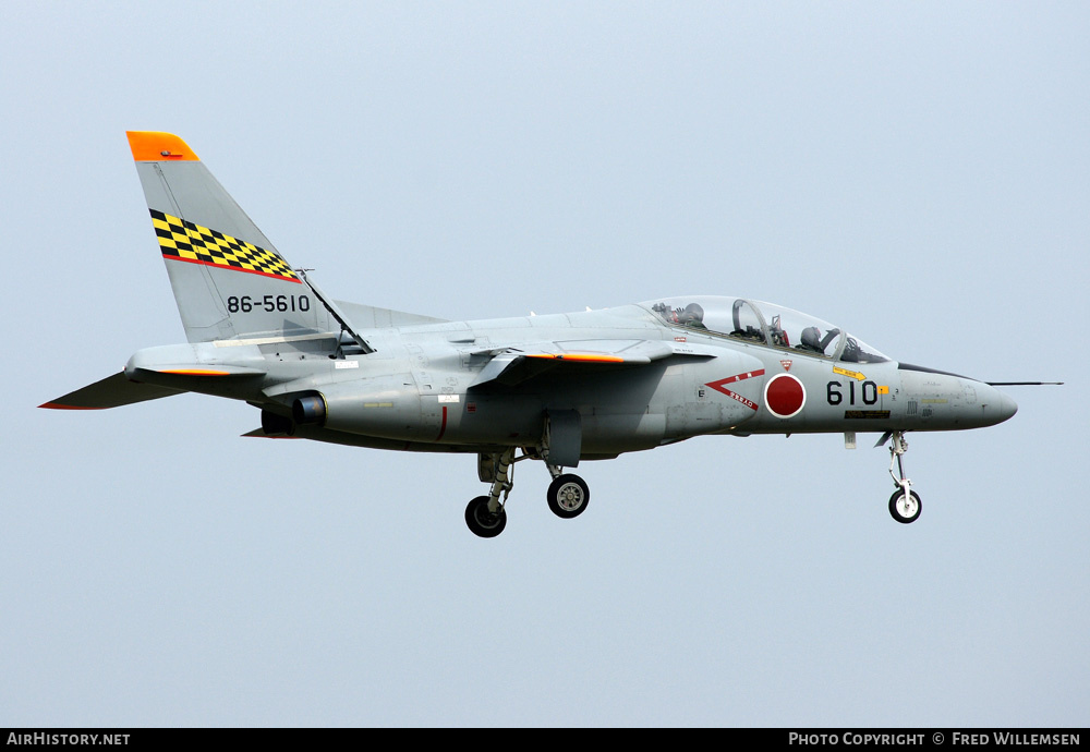 Aircraft Photo of 86-5610 | Kawasaki T-4 | Japan - Air Force | AirHistory.net #194628