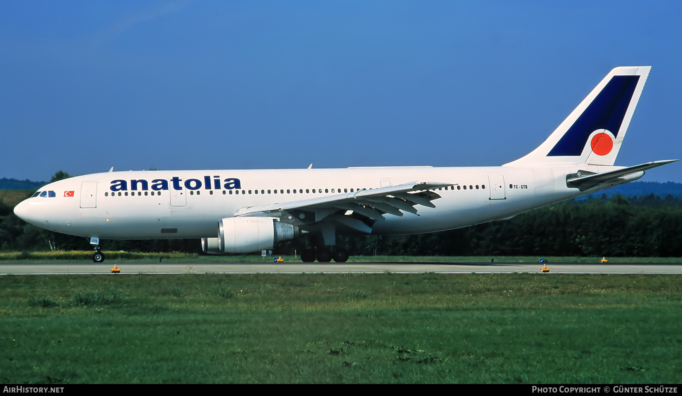 Aircraft Photo of TC-GTB | Airbus A300B4-203 | Air Anatolia | AirHistory.net #194633