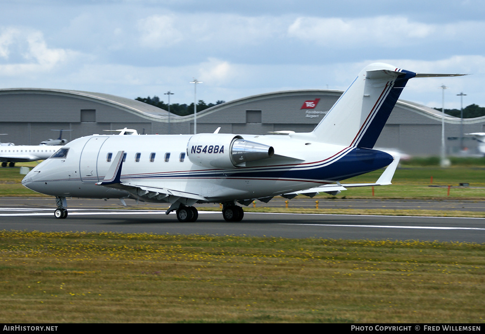 Aircraft Photo of N548BA | Bombardier Challenger 605 (CL-600-2B16) | AirHistory.net #194634