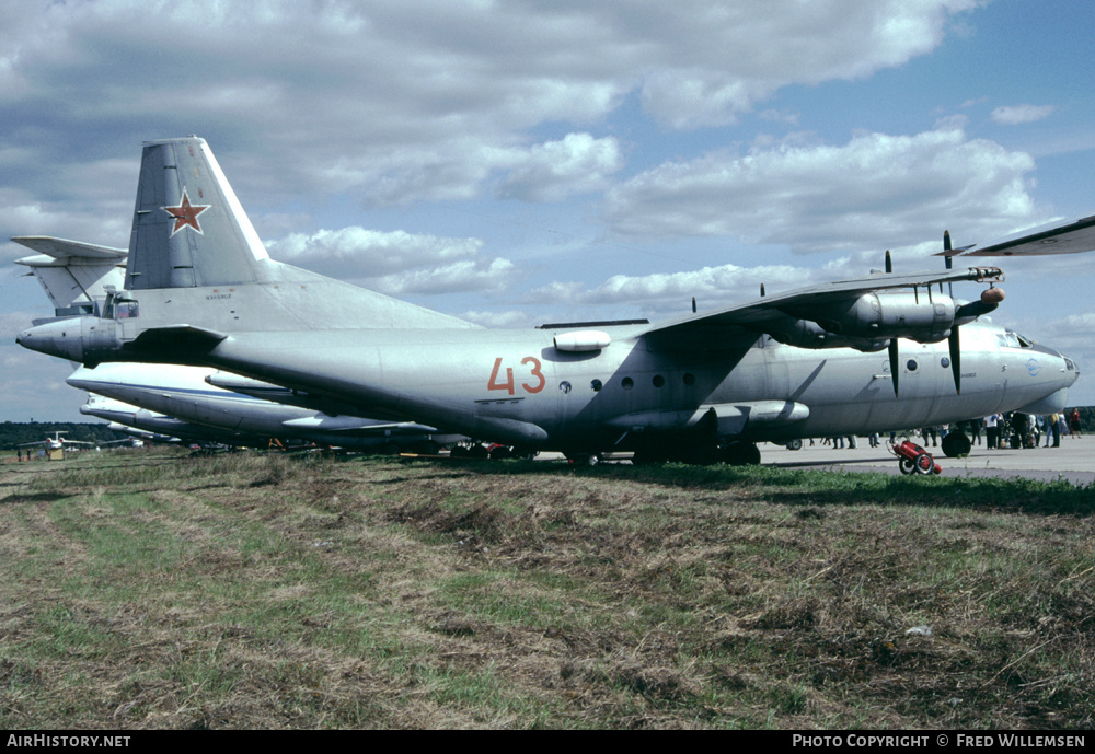 Aircraft Photo of 43 red | Antonov An-12BK | Russia - Air Force | AirHistory.net #194642