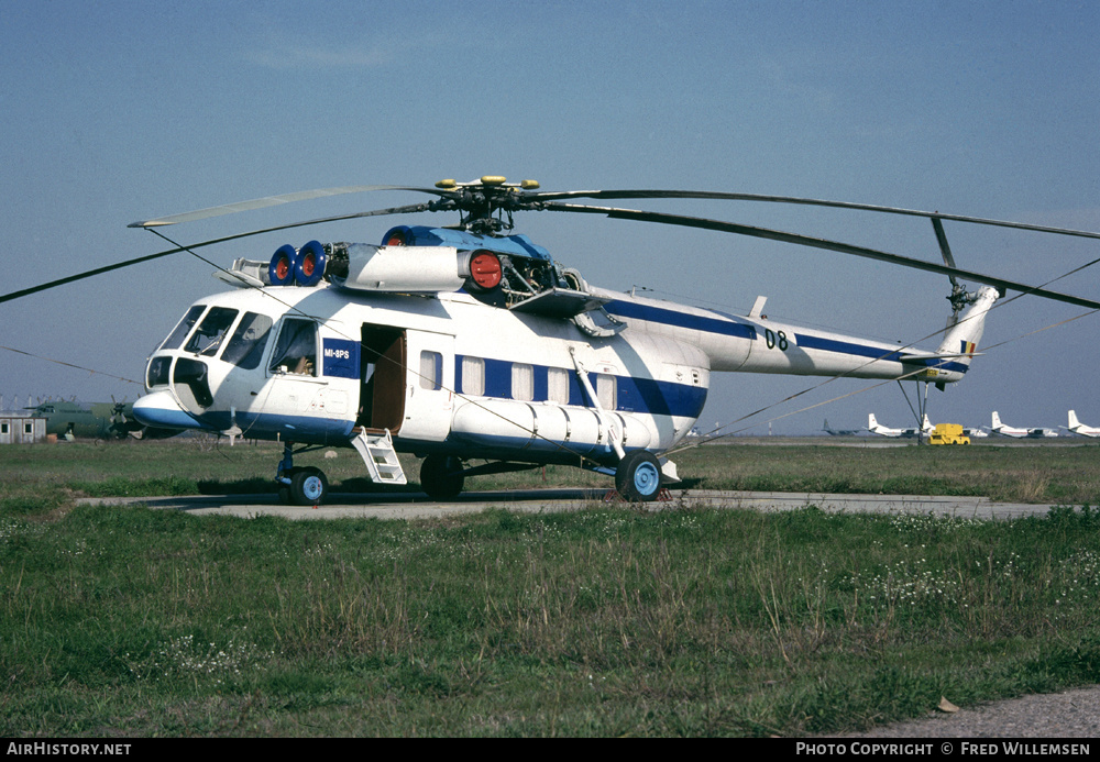 Aircraft Photo of 08 | Mil Mi-8PS | Romania - Air Force | AirHistory.net #194652