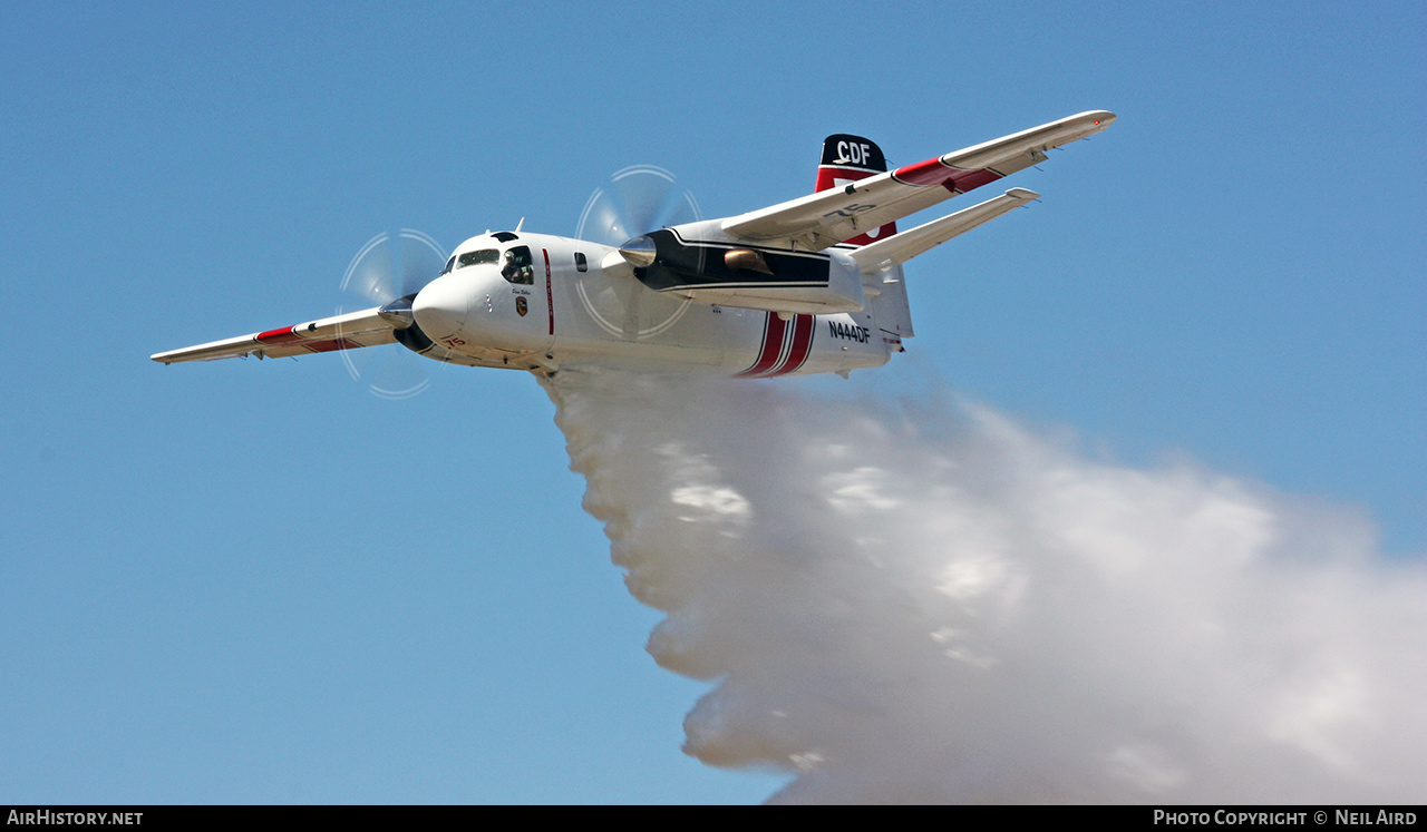 Aircraft Photo of N444DF | Marsh S-2F3AT Turbo Tracker | California Department of Forestry - CDF | AirHistory.net #194656