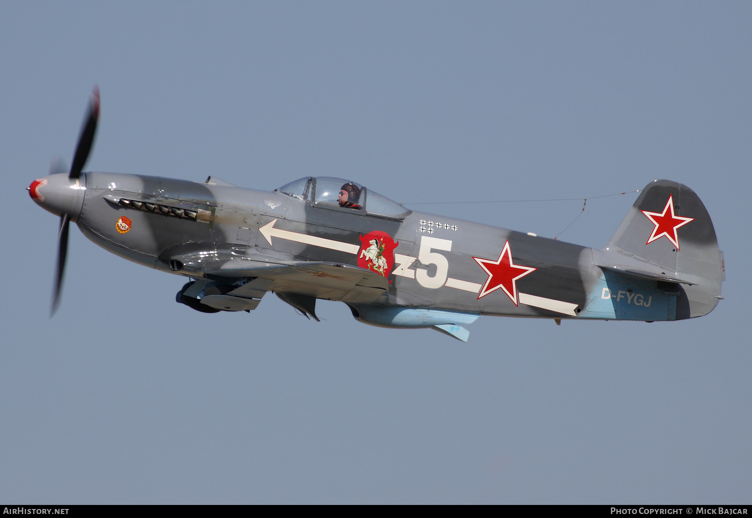 Aircraft Photo of D-FYGJ | Yakovlev Yak-3M | Soviet Union - Air Force | AirHistory.net #194661