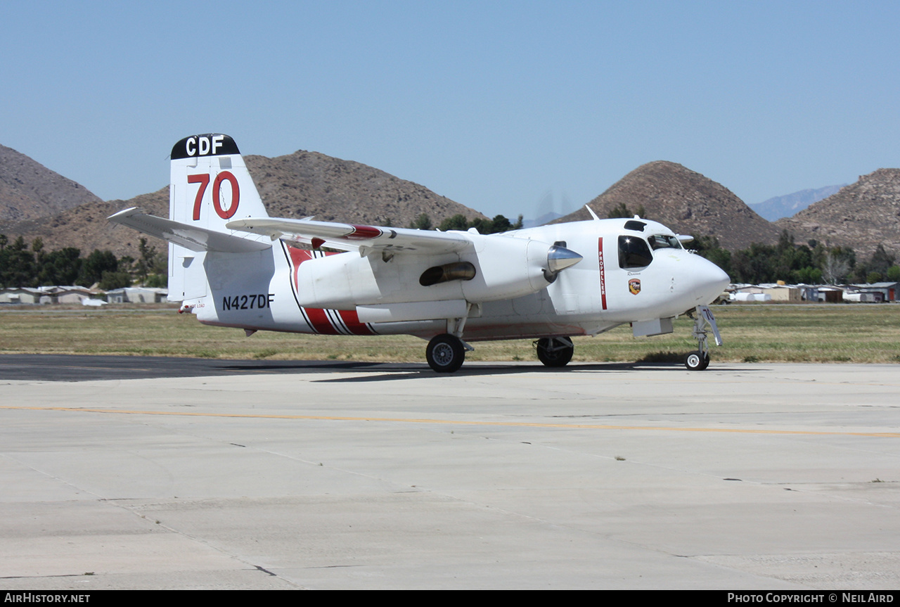 Aircraft Photo of N427DF | Marsh S-2F3AT Turbo Tracker | California Department of Forestry - CDF | AirHistory.net #194667