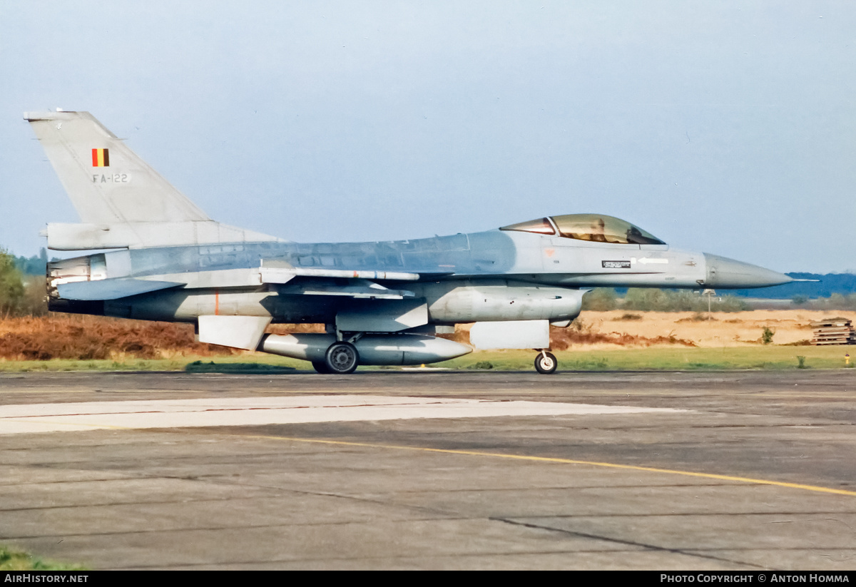Aircraft Photo of FA122 | General Dynamics F-16A Fighting Falcon | Belgium - Air Force | AirHistory.net #194688