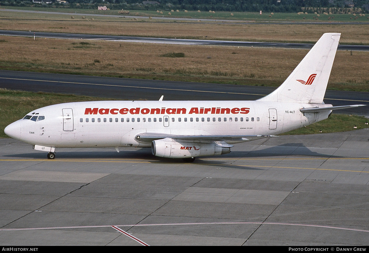 Aircraft Photo of TC-ALT | Boeing 737-248 | MAT - Macedonian Airlines | AirHistory.net #194697