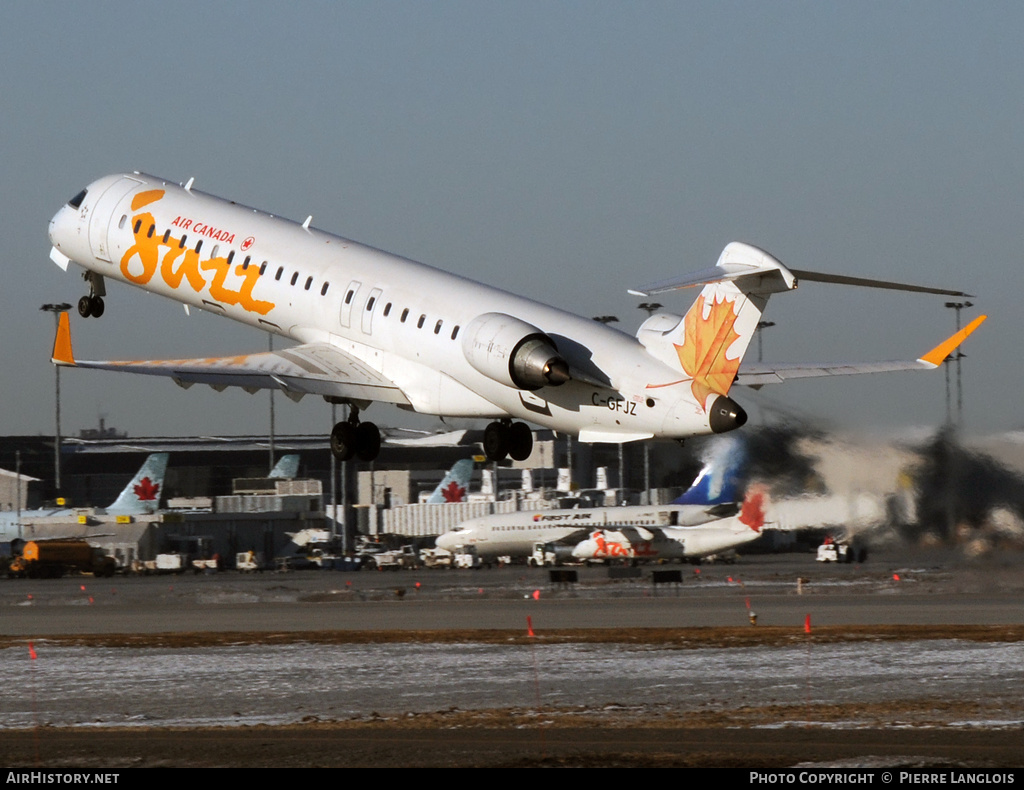 Aircraft Photo of C-GFJZ | Bombardier CRJ-705ER (CL-600-2D15) | Air Canada Jazz | AirHistory.net #194698